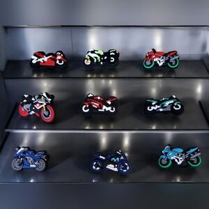 Motorcycle Croc Charms